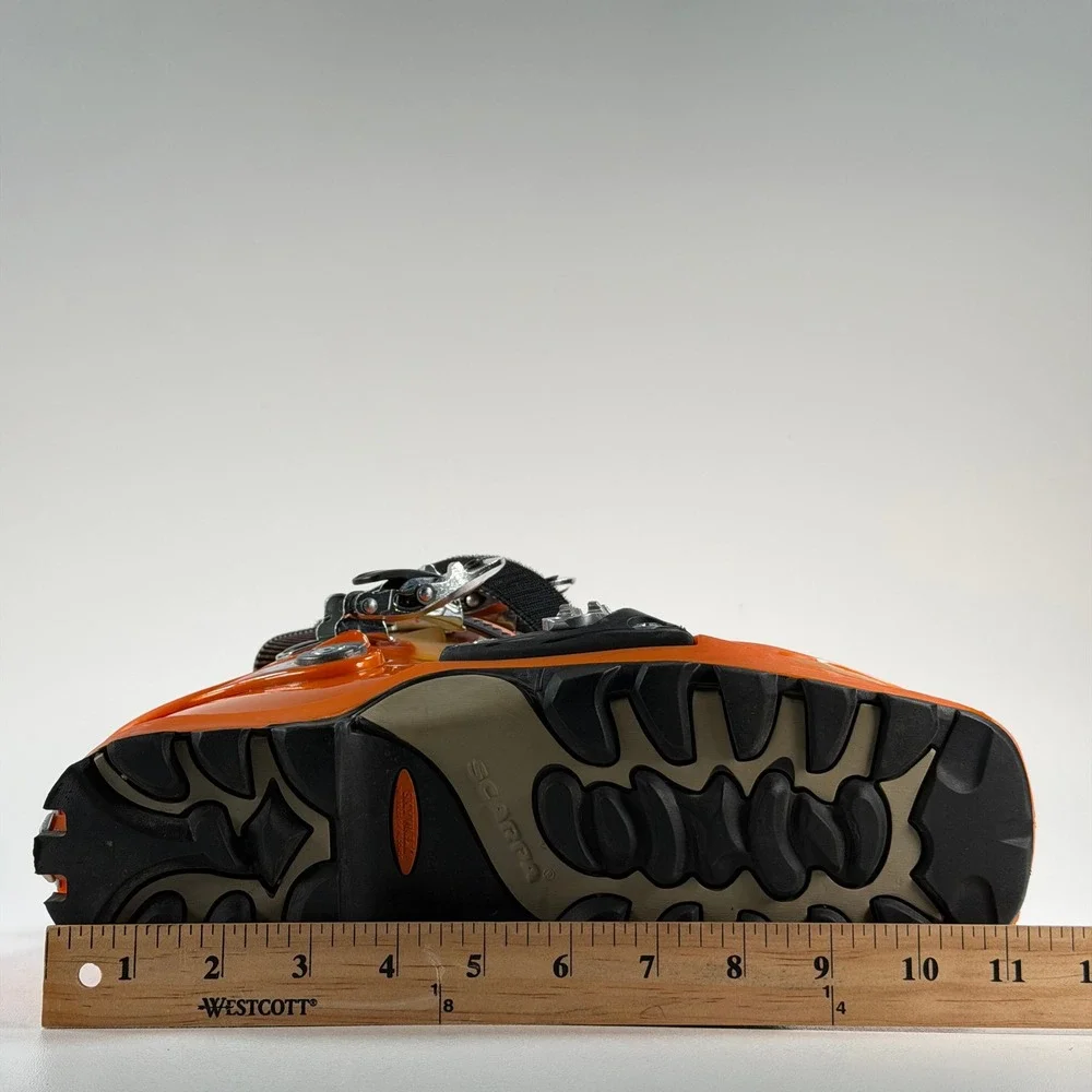 Scarpa Spirit 3 Touring Ski Boots‎ Mens 9 305mm Orange/Black Made in Italy